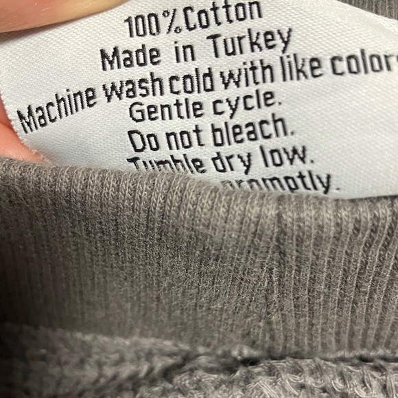 Parachute Waffle Knit Men's Gray Jogger Pants - Picture 4 of 4